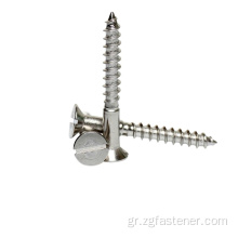 GB /T5283 ISO1482 Slotted Countersunk Head Tapping Screws